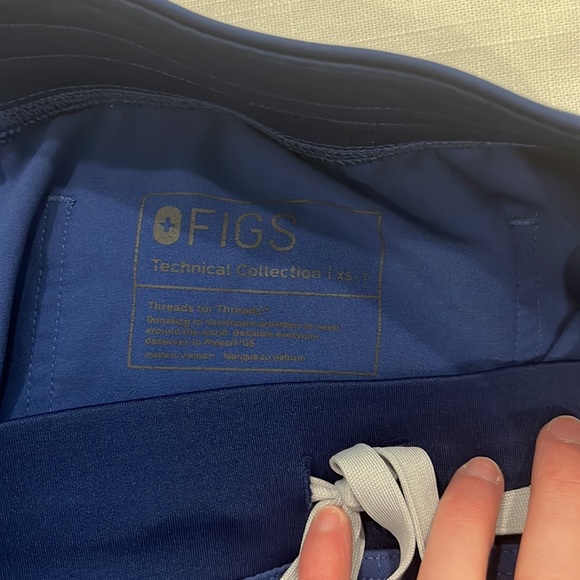 Figs Denim color scrub set - Picture 3 of 8